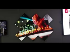 SDK Fungsi 49Inch 3.5mm bezel 3x3 Led Backlight Full HD Lcd Video Wall Display Untuk Selamat Datang