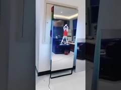 Original Full HD 75 Inch Magic Mirror Lcd Display Kiosk Interaktif Dengan Pelatih Virtual